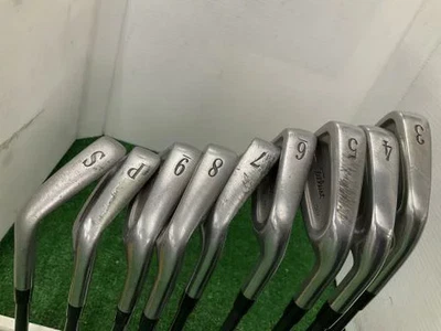Titleist DCI 981 Lite Iron Set 3-9,Pw,Sw 9pc Flex Stiff Original Shaft Steel - Image 1 of 4