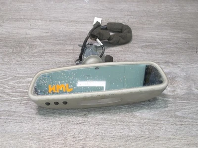06-09 MERCEDES W164 ML-CLASS AUTO DIM INTERIOR REAR VIEW MIRROR W HOMELINK OEM - Image 1 of 4