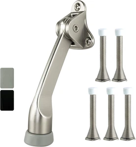 Jack N’Drill 1er Pack 4 Zoll Kick Down Türstopper | mit rutschfester Gummispitze für Wo - Bild 1 von 12