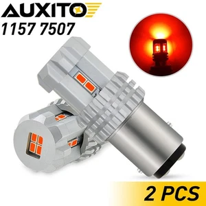 7528 1157 Luces LED rojas intermitentes para Ram 1500 2500 1994-2001 freno trasero trasero - Imagen 1 de 9