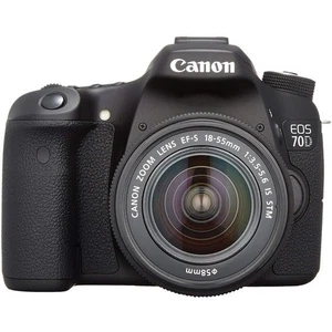 Canon EOS 70D Lens Kit EF-S18-55mm F3.5-5.6 IS STM - Picture 1 of 3