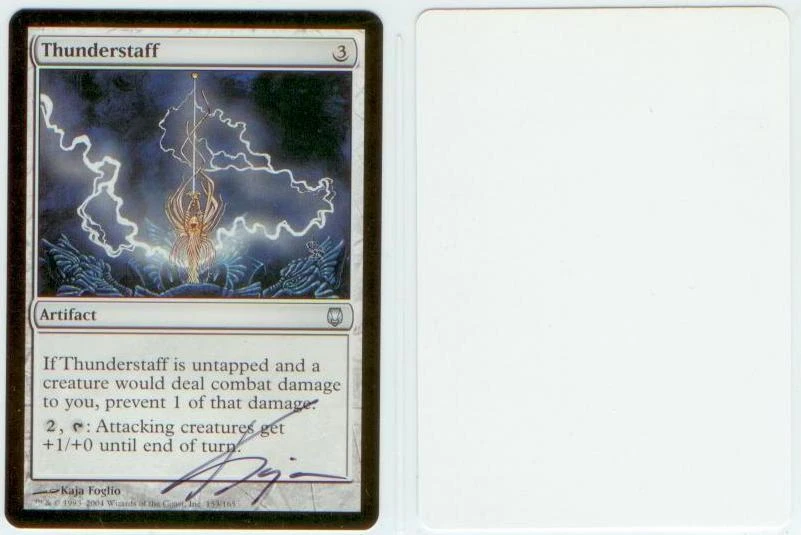SIGNED Kaja Foglio Artist Proof _ DARKSTEEL _ Thunderstaff 1/50! - Image 1 of 2