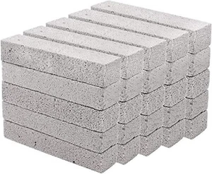 25 Pieces Pumice Stones for Toilet Cleaning, Pumice Scouring Stick Remove Hard W - Picture 1 of 6