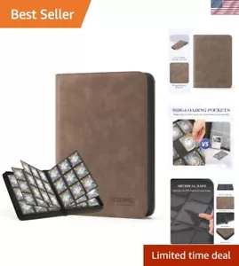 Album Carte Sportive con Tasche Trasparenti - Organizzatore Raccoglitore Cerniera Impermeabile - Foto 1 di 9