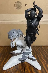 GI JOE DIAMOND SELECT SNAKE EYES & TIMBER PVC DIORAMA STATUE ! LOOSE WITH BOX - Picture 1 of 21