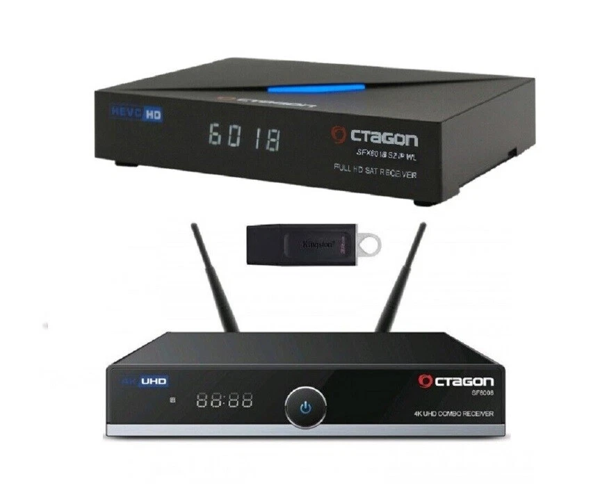 Decoder Octagon SF8008 SUPREME 4K Combo