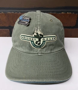 Disney Golf Hat Cap StrapBack Mens Brown Funai Classic Pin Mickey Mouse - Picture 1 of 8