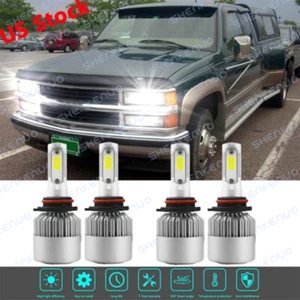 For 88-98 C10 C/K GMT400 Pickup Truck 1500 Combo LED Headlight Bulbs - Bild 1 von 11