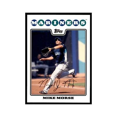 Tarjetas de béisbol Mike Morse 2008 Topps #594 casi nuevas Foto 1 de 3