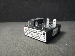 ABB TVM460A101S60S 3 Phase SSAC Monitor Trip 1 Sec Restart 60 Sec - Picture 1 of 4