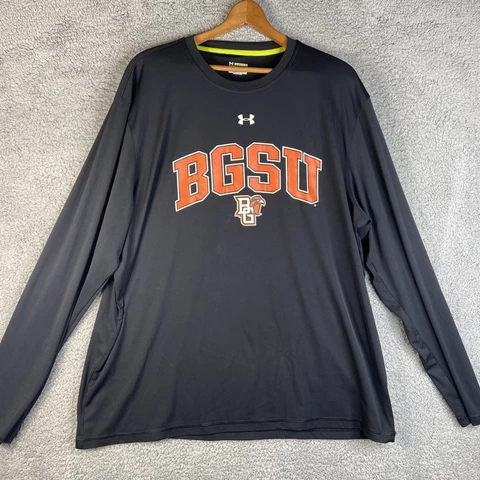 Under Armour Mens Bowling Green Falcon HeatGear  Long Sleeve Activewear Shirt XL Cover