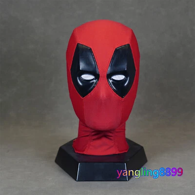 1:1 Top Quality Handmade Deadpool Cosplay Helmet Wearable Mask + Faceshell Gift - Image 1 of 4