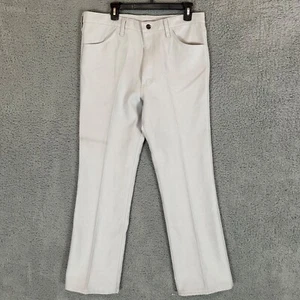 Wrangler Mens The Dress Jean Bootcut Gray Size 36 X 32 Pockets NEW Vintage - Picture 1 of 5