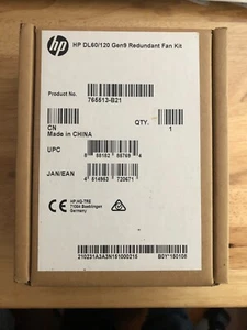 New HPE 765513-B21 DL60/120 Gen9 Redundant Fan Kit - Picture 1 of 4