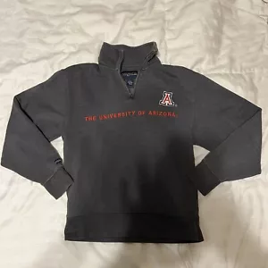 The University Of Arizona Gray Jansport Collared 1/4 Zip Jacket Size Small - Picture 1 of 5