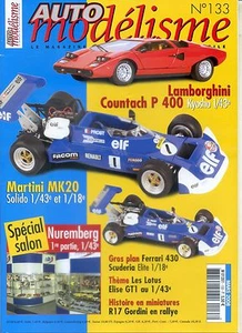 MODELLAUTO Nr.133 03/2008 SALON NÜRNBERG MARTINI MK20 PROST R17 GORDINI - Bild 1 von 1