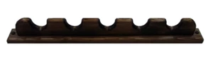 Rustic Wooden Gun Rack 5 Barrel Rests Rifle Shotgun Closet Wall Mount - Picture 1 of 1