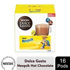 Nescafe Dolce Gusto Nesquik Hot Chocolate Coffee Pods, Box of 16 Capsules