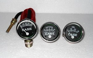 Case Tractor Temperature Oil Amp Gauge Set VA VAC VAH VAI VAO V VC VI VO 200B - Picture 1 of 4