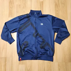 Nike L23 full zip warm up jacket men sz L Large navy vintage lebron james - Picture 1 of 16