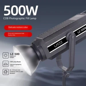 LATZZ LZ-500W 500W Bi-Color 2800K-6800K LED Video COB Light Photography 220V - Picture 1 of 7