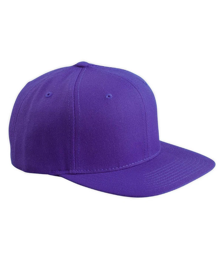 Visera plana estructurada clásica Snapback 6089 alto perfil Yupoong adulto 6 paneles Foto 1 de 1