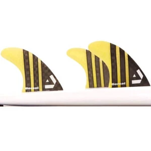 DORSAL Surfboard Fins Thruster 3 Set Future Compatible - Picture 1 of 5