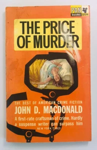 The Price of Murder by John D MacDonald Vintage Fawcett Paperback Crime Thriller - Picture 1 of 12