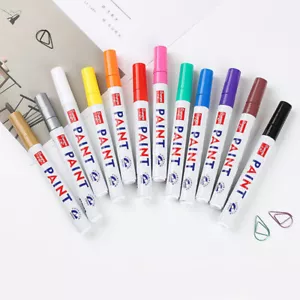 Waterproof Permanent Paint Marker Pen for Car Tyre Tire Tread Rubber Metal pen - Picture 1 of 24