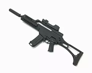 1/6 Scale G36 Heckler & Koch Assault Rifle German Toys Gun Model Action Figure - Picture 1 of 10