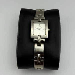 18mm Working Ladies Limit Quartz Silver Tone Steel Watch 6 Inches New Battery - Picture 1 of 19