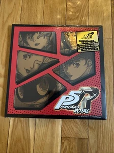 Persona 5 Royal: Original Soundtrack - Red, Black, Gold 3xLP Vinyl NEW SEALED - Imagen 1 de 2