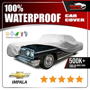 Chevy Impala 2-Door 1962-1964 CAR COVER - 100% Waterproof Breathable UV Resist - Picture 1 of 11