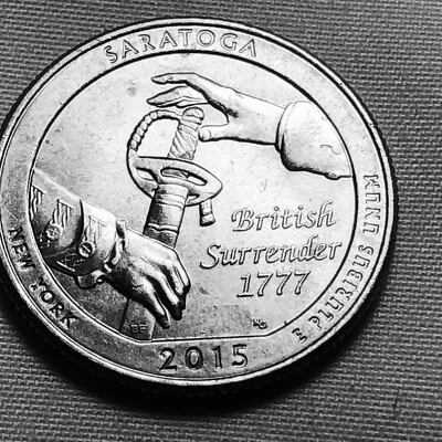 2015 D Washington quarter ATB New York circulated - Image 1 of 3