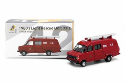 Tiny City 42 Die-cast Model Car - 1980's HKFSD Light Rescue Unit - Image 1 of 4