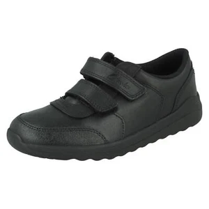 Clarks Jungen Doppelriemen Schulschuhe benommen 2 Schritte K - Bild 1 von 10