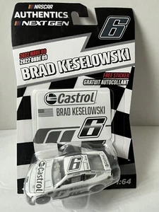 2022 Wave 9 BRAD KESELOWSKI #6 CASTROL NEXTGEN 1/64 NASCAR Authentics NEW - Picture 1 of 8