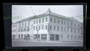SCHWARZ & WEISS NEGATIV * 1933 LANGER STRAND CA Erdbeben Kalifornien Garage - Bild 1 von 3