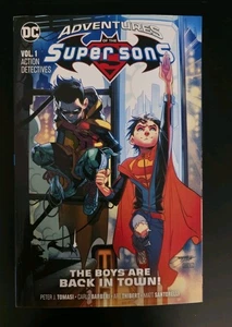 Adventures Of The Super Sons - ACTION DETECTIVES VOLUMEN 1 - DC Novela Gráfica TPB - Imagen 1 de 2
