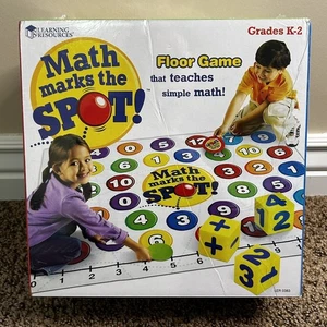Learning Resources Mathe Marks The Spot Eine Mathe-Aktivitätsmatte * Neu/Versiegelt - Bild 1 von 7