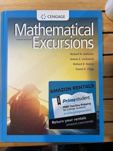 Mathematical Excursions, Hardcover, 4th Edition - Picture 1 of 2