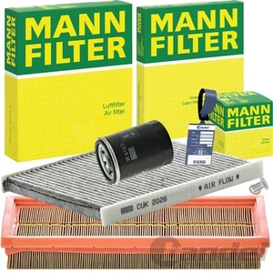 MANN FILTERSET INSPEKTIONSPAKET passend für FIAT 500 312 PANDA 169/1.4 / 100PS - Bild 1 von 7