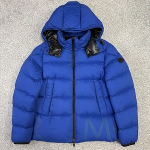Chaqueta Moncler Wilms Azul Puffer Talla 0 XS/S 100% Auténtica - Imagen 1 de 21
