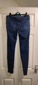 F&F Women's Denim Leggings Size 12 - Picture 1 of 10
