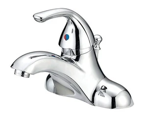OakBrook 65480W-6201 Coastal Chrome 1-Handle Lavatory Pop-Up Faucet 4 in. - Picture 1 of 2