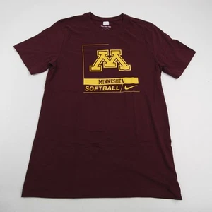 Minnesota Golden Gophers Nike Dri-Fit Short Sleeve Shirt Men's Maroon Used - Picture 1 of 5