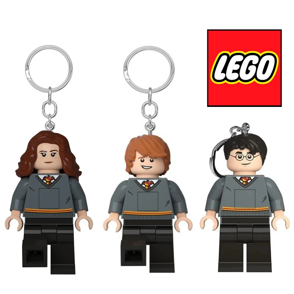 Lego Figure Keychain LED Light Harry Potter Weasley Hermione Gift Keyring Torch - Image 1 of 1