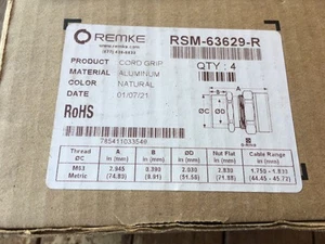 4 NEW IN BOX REMKE RSM-63629R CORD GRIP - Picture 1 of 3