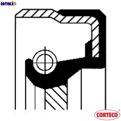 SHAFT SEAL CRANKSHAFT 19036886B FOR MORGAN MAZDA MPV/Mk/II TRIBUTE/SUV ATENZA - Image 1 of 4