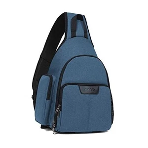 Camera Bag Sling Backpack, DSLR/SLR/Mirrorless Full Open Camera Case Teal Blue - Picture 1 of 8